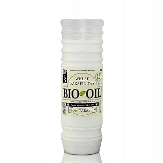 Parafínové vložky PŁOMYK BIO OIL 3 - vysoká kvalita, balenie 30 ks
